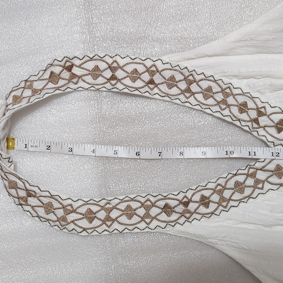 Mai Tai Women's White Halter Top Size Large - Picture 11 of 14